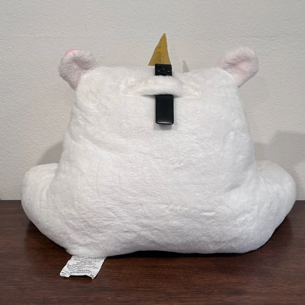 Pillowfort Unicorn Backrest Pillow / Reading Pillow 20” x  19”